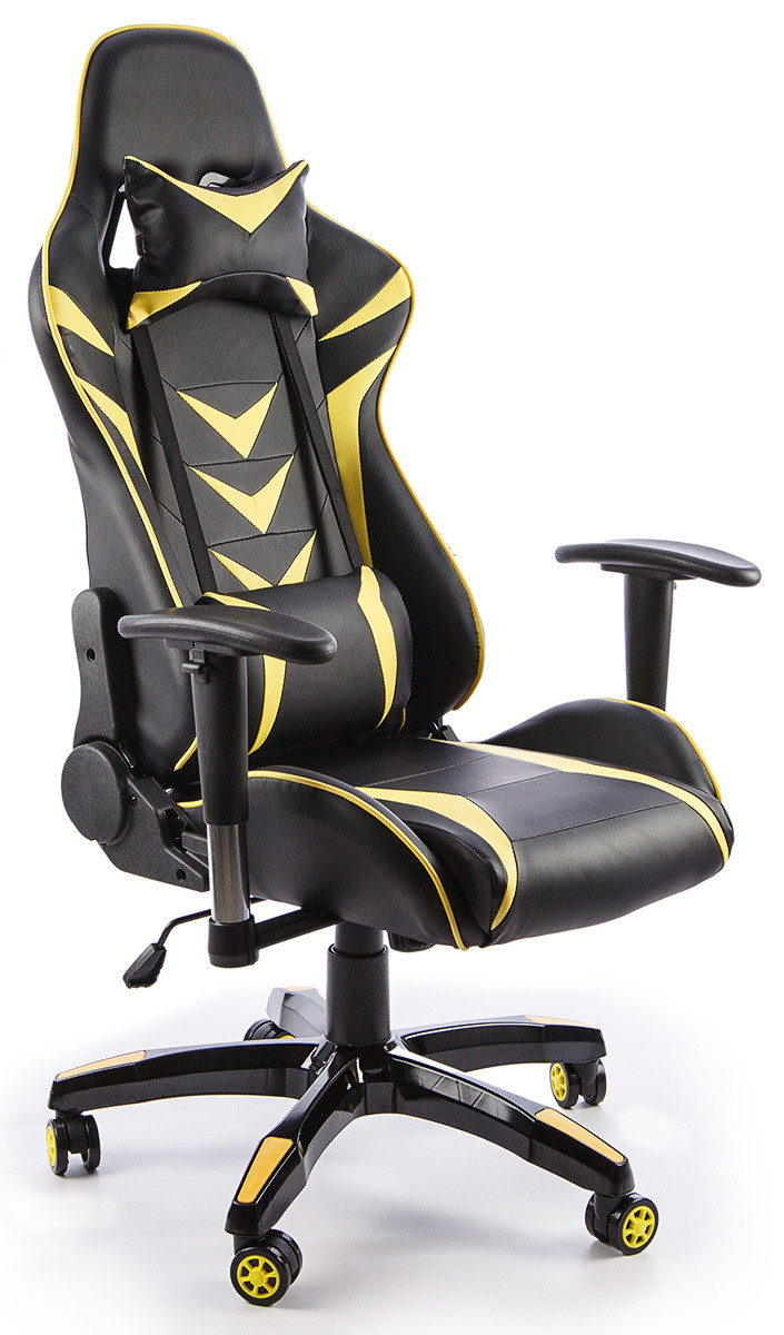 Офисное кресло Calviano MUSTANG черно-желтый - фото 1 - id-p224557856