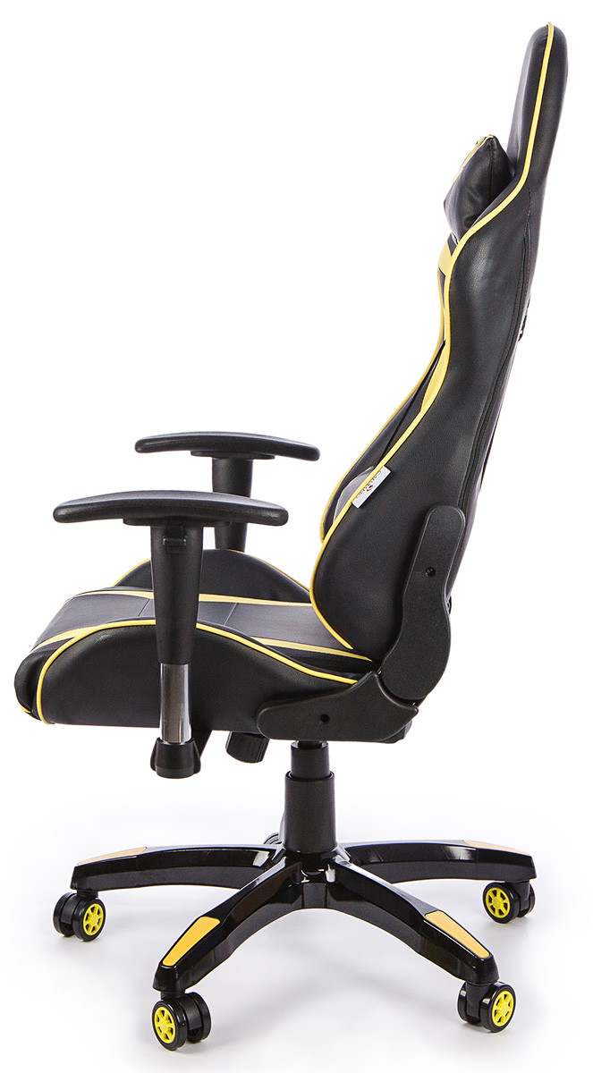 Офисное кресло Calviano MUSTANG черно-желтый - фото 2 - id-p224557856