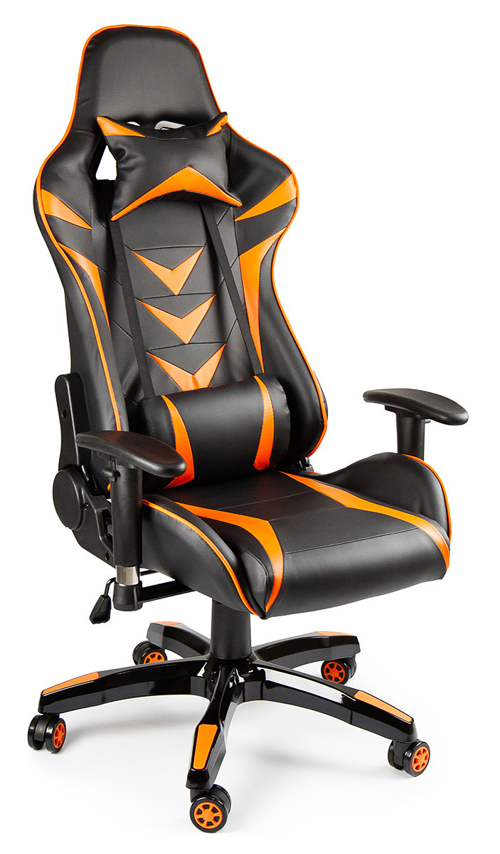 Офисное кресло Calviano MUSTANG black/orange - фото 1 - id-p224557859