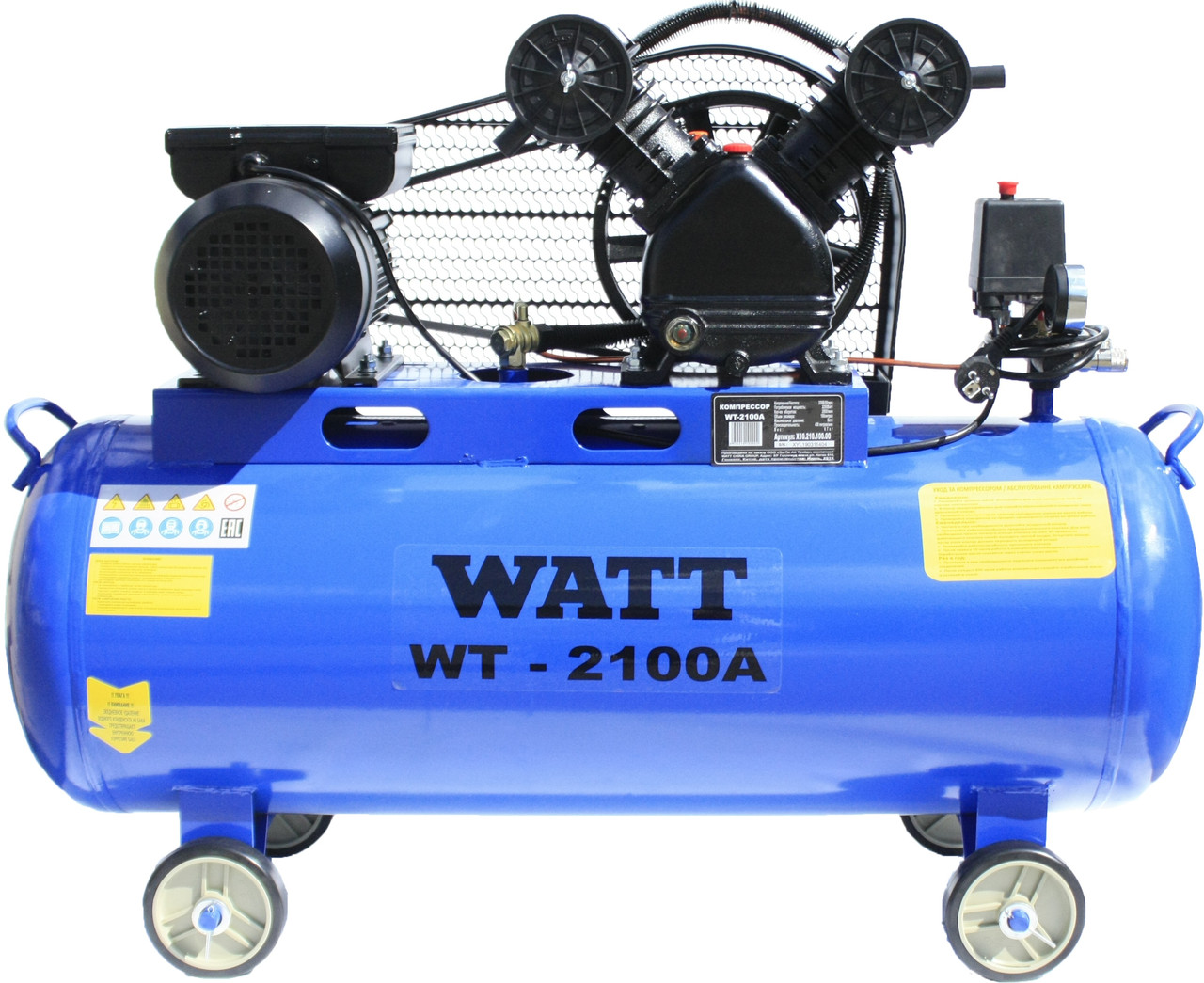 Компрессор Watt WT-2100A - фото 1 - id-p224558537