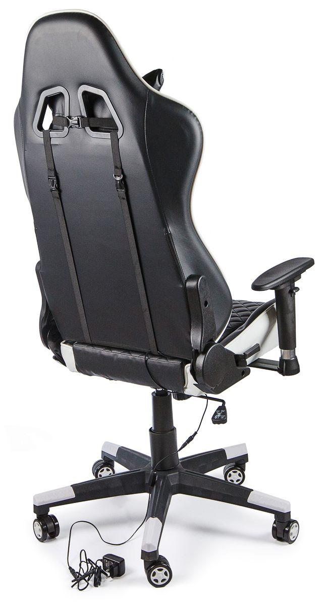 Вибромассажное кресло Calviano 1586 (черно-белое) - фото 9 - id-p224558620
