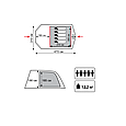 Палатка кемпинговая Tramp Baltic Wave 5 (V2), фото 2