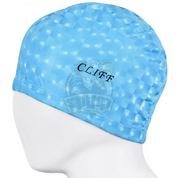 Шапочка для плавания Cliff (голубой) (арт. CF-PU3D-LBL)