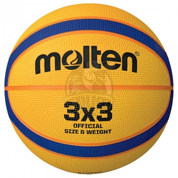 Мяч баскетбольный для стритбола тренировочный Molten B33T2000 3x3 Indoor/Outdoor №6 (арт. B33T2000) - фото 1 - id-p224556041