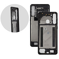 Средняя часть корпуса с NFC Samsung Galaxy A21 (A215) черный
