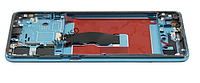 Средняя часть корпуса с рамкой Huawei P30 (ELE-L29) голубой
