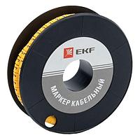 Маркер кабельный 1,5 мм2 "3" (1000 шт.) (ЕС-0) EKF