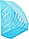 Лоток вертикальный «Стамм. Тропик» 260*245*110 мм, тонированный голубой, фото 3