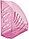 Лоток вертикальный «Стамм. Тропик» 260*245*110 мм, тонированный розовый, фото 2