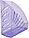 Лоток вертикальный «Стамм. Тропик» 260*245*110 мм, тонированный фиолетовый, фото 2