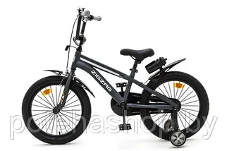 Велосипед с приставными колесами, колеса 16" ZIGZAG CROSS черный, ZG-1616, фото 2