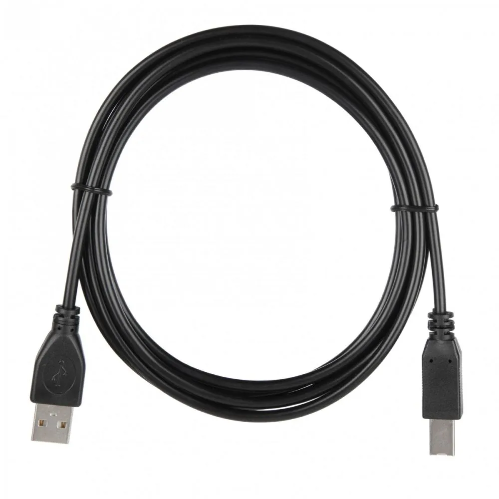 Кабель ACD-U2ABM-20L USB Type-A - USB Type-B (2 м, черный) - фото 1 - id-p222784894