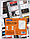 Набор листов для визиток OfficeSpace 230*305 мм, 10 карманов, 10 л., прозрачный, фото 3