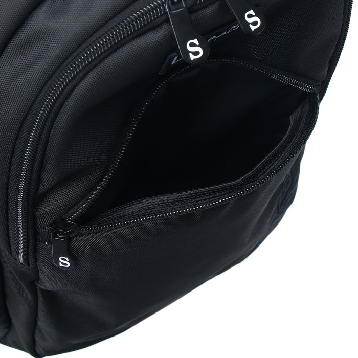 Рюкзак молодёжный, 47 х 32 х 17 см, эргономичная спинка, Stavia URBAN, чёрный - фото 10 - id-p224560840