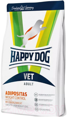 Сухой корм для собак Happy Dog Vet Adipositas Adult / 61029 - фото 1 - id-p224576039
