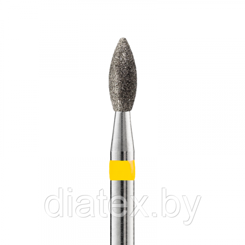 Кристалл, Алмазная фреза (почка), D2,1, L050, супермелкая, 836.104.254.050.021