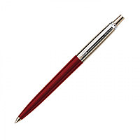 Ручка шариковая автоматическая Parker Jotter Core Kensington Red CT, 1мм, корпус красный легиров. сталь/хром