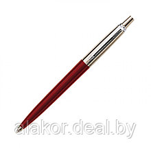 Ручка шариковая автоматическая Parker Jotter Core Kensington Red CT, 1мм, корпус красный легиров. сталь/хром