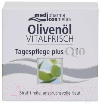 Крем для лица Medipharma Cosmetics Olivenol Vitalfrisch дневной против морщин - фото 3 - id-p224568966
