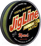 Леска плетеная Momoi JigLine Premium WX8 0.16мм / 402574