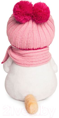 Мягкая игрушка Budi Basa Ли-Ли в розовой шапке с шарфом / LK24-022 - фото 2 - id-p224563850