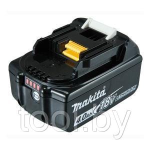 Аккумулятор Makita LXT BL1840B, 18В, 4.0Ач (632G58-9) - фото 1 - id-p224582976