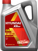 Моторное масло Hyundai XTeer G800 5W40 / 1061126