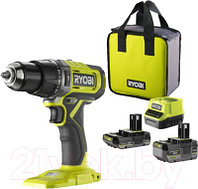 Аккумуляторная дрель-шуруповерт Ryobi One + RPD18-2C42S / 5133005525