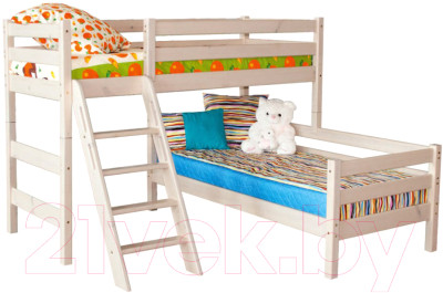Двухъярусная кровать Мебельград Соня вариант 8 - фото 1 - id-p224585548