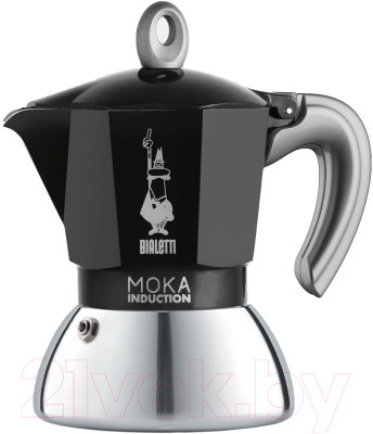 Гейзерная кофеварка Bialetti Moka Induction 6932/NP - фото 1 - id-p224584540