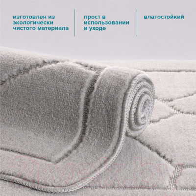 Набор ковриков для ванной и туалета РМС КК-02ТС - фото 3 - id-p224587603
