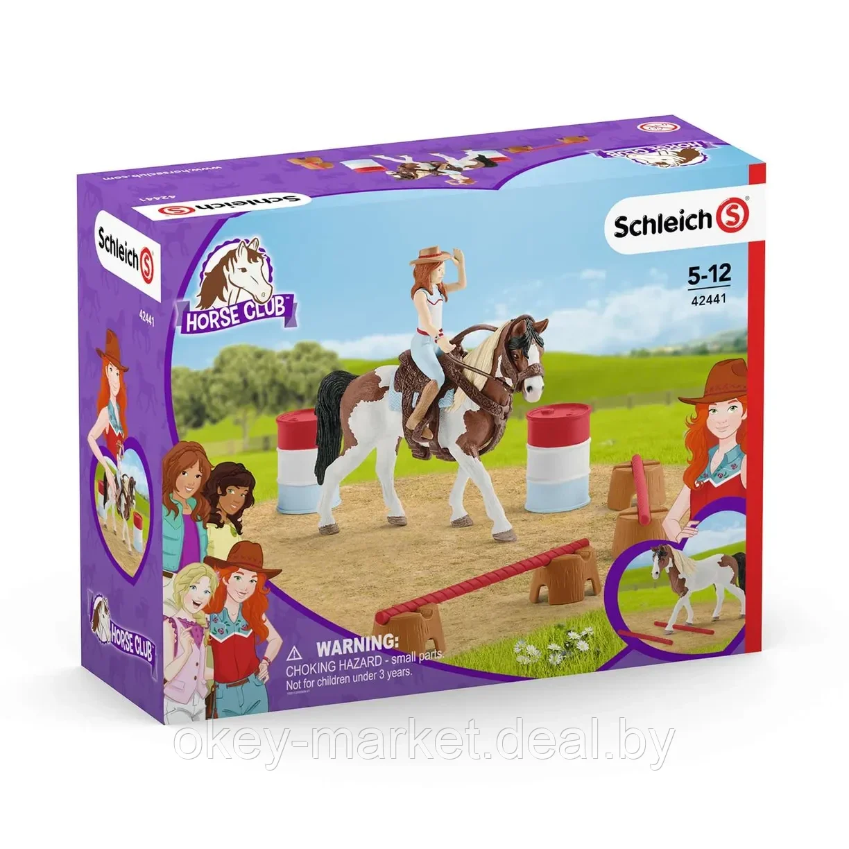 Игровой набор Schleich Набор фигурок Ханны , для родео, 42441 - фото 8 - id-p133070263