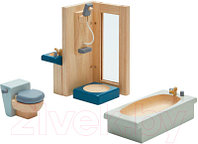 Комплект аксессуаров для кукольного домика Plan Toys Ванная комната / 7356