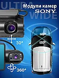 Видеорегистратор автомобильный 2 камеры HOCO DI07 Max Wi-fi, фото 6
