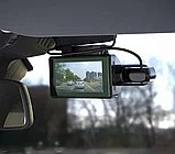 Видеорегистратор автомобильный 2 камеры HOCO DI07 Max Wi-fi, фото 7