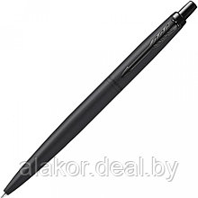 Ручка шариковая автоматическая Parker Jotter Monochrome XL Black CT, 1мм, корпус черный, легиров. сталь/хром