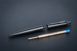 Ручка шариковая автоматическая Parker Jotter Monochrome XL Black CT, 1мм, корпус черный, легиров. сталь/хром, фото 4