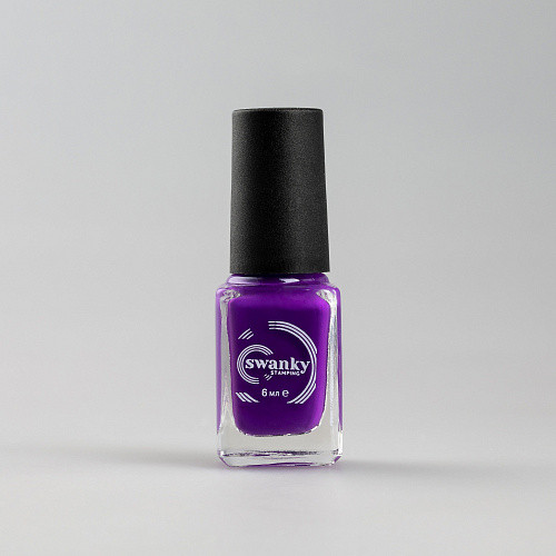 Swanky Stamping, Лак для стемпинга S10 - Фиолетовый (6 мл) - фото 1 - id-p224545544