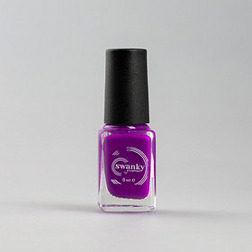 Swanky Stamping, Лак для стемпинга S12 - Светло-фиолетовый (6 мл)
