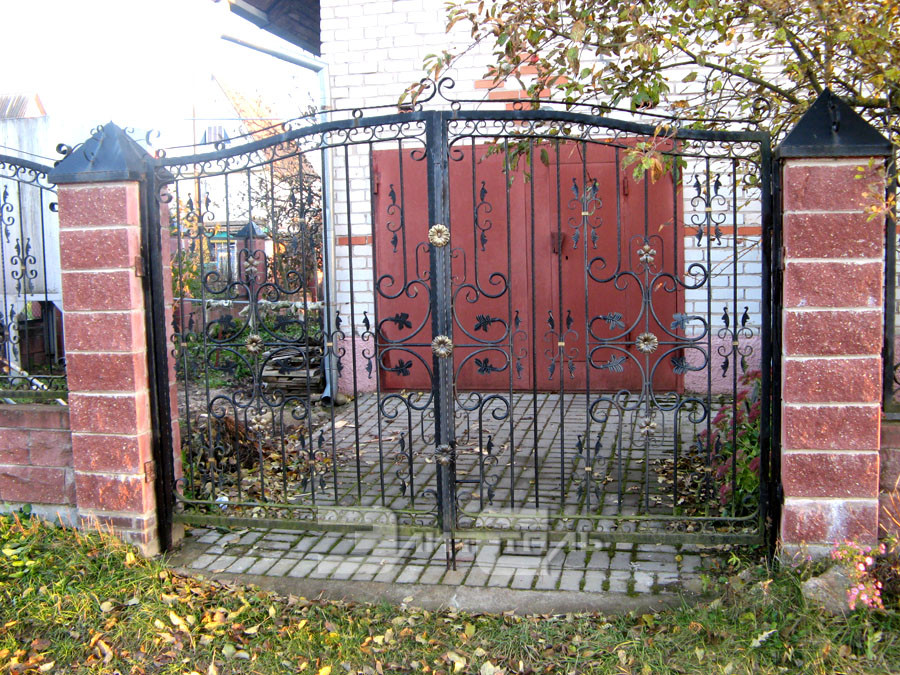 Кованые ворота и калитки - фото 5 - id-p224627786