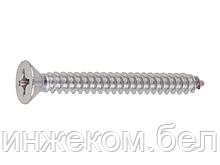 Саморез 5.5х50 мм потай головка, острый, нерж.сталь (А2), DIN 7982 (10 шт в зип-локе) STARFIX