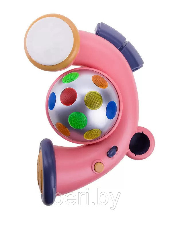 Микрофон детский на стойке с караоке, диско-шар, RJ2835 - фото 8 - id-p224636903