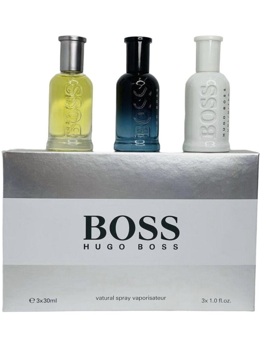 Набор парфюмерии Hugo Boss Bottled 3*30ml Мужской - фото 1 - id-p224648341