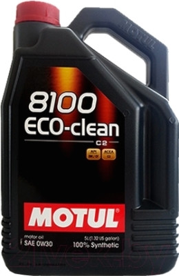 Моторное масло Motul 8100 Eco-clean 0W30 / 102889 - фото 1 - id-p224646649