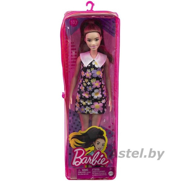 Кукла Барби Barbie / Игра с модой Кукла Барби Брюнетка в Платье HBV19 - фото 3 - id-p217349645