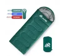 Спальный мешок RSP SLEEP 350 зеленый, правая молния