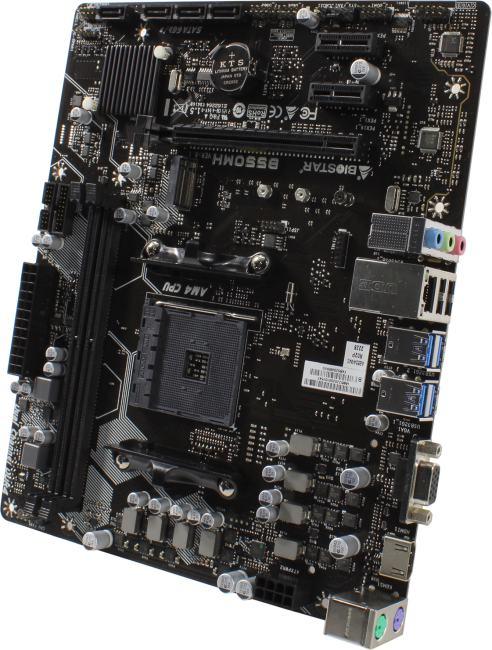 BioStar B550MH (3.0) (RTL) AM4 B550 PCI-E Dsub+HDMI GbLAN SATA MicroATX 2DDR4 - фото 1 - id-p224648590