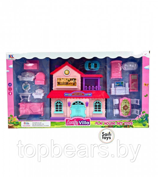 Кукольный домик Lovely House Play - фото 1 - id-p224648840