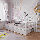 Кровать одноярусная Rostik белый, фото 6