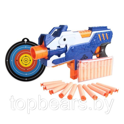 Автомат игрушечный, бластер с патронами на липучках Soft Gun 9927 - фото 4 - id-p224649980